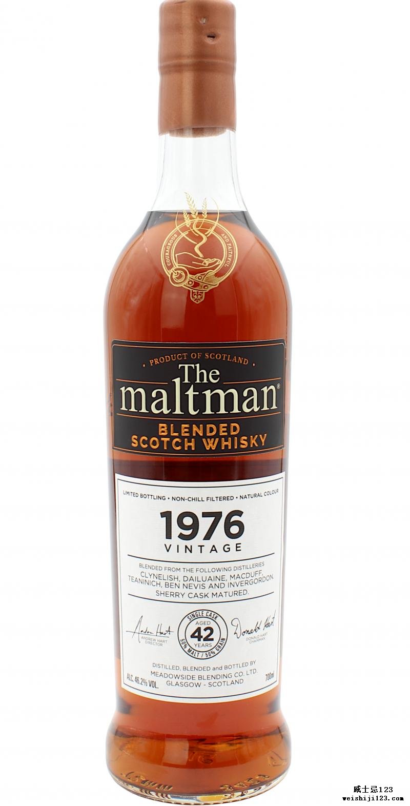 Blended Scotch Whisky 1976 MBl