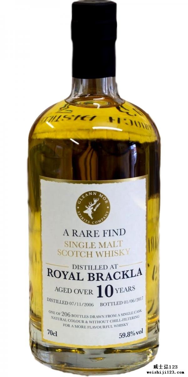 Royal Brackla 2006 GlMo