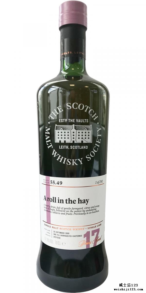 Royal Brackla 2000 SMWS 55.49