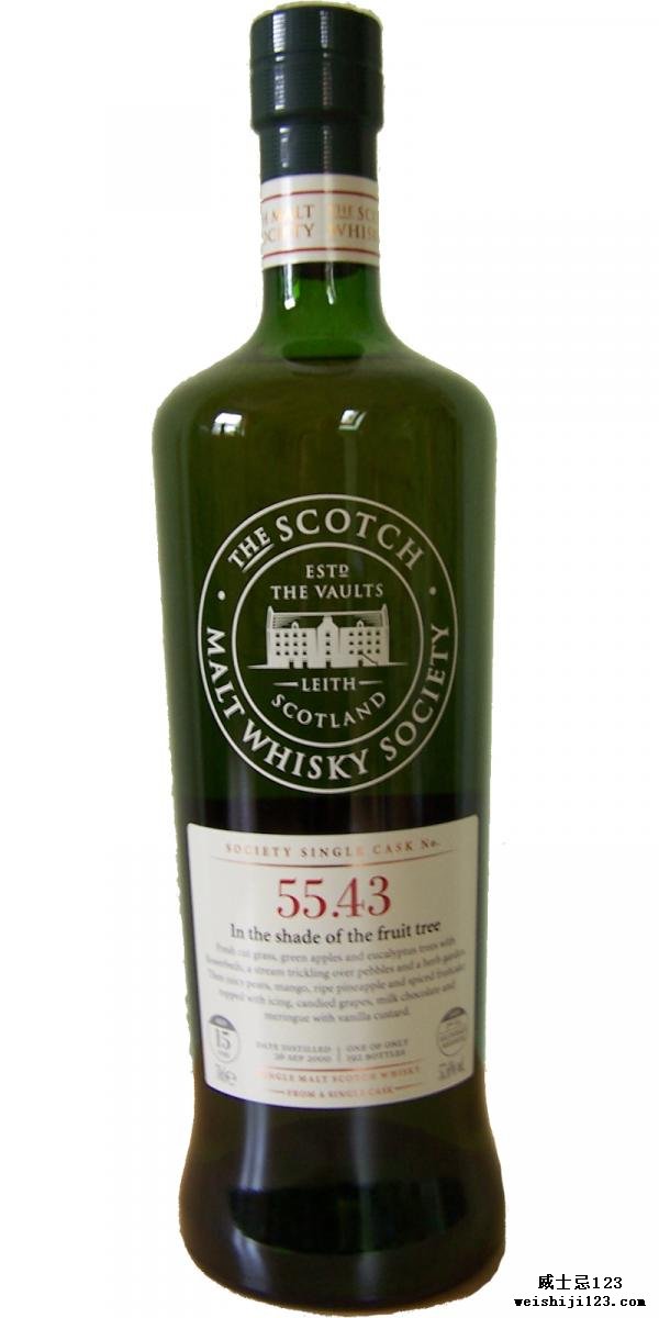 Royal Brackla 2000 SMWS 55.43