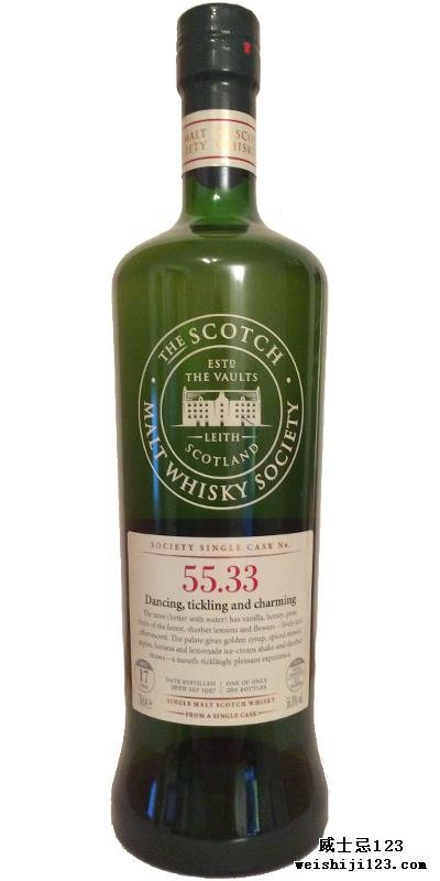 Royal Brackla 1997 SMWS 55.33