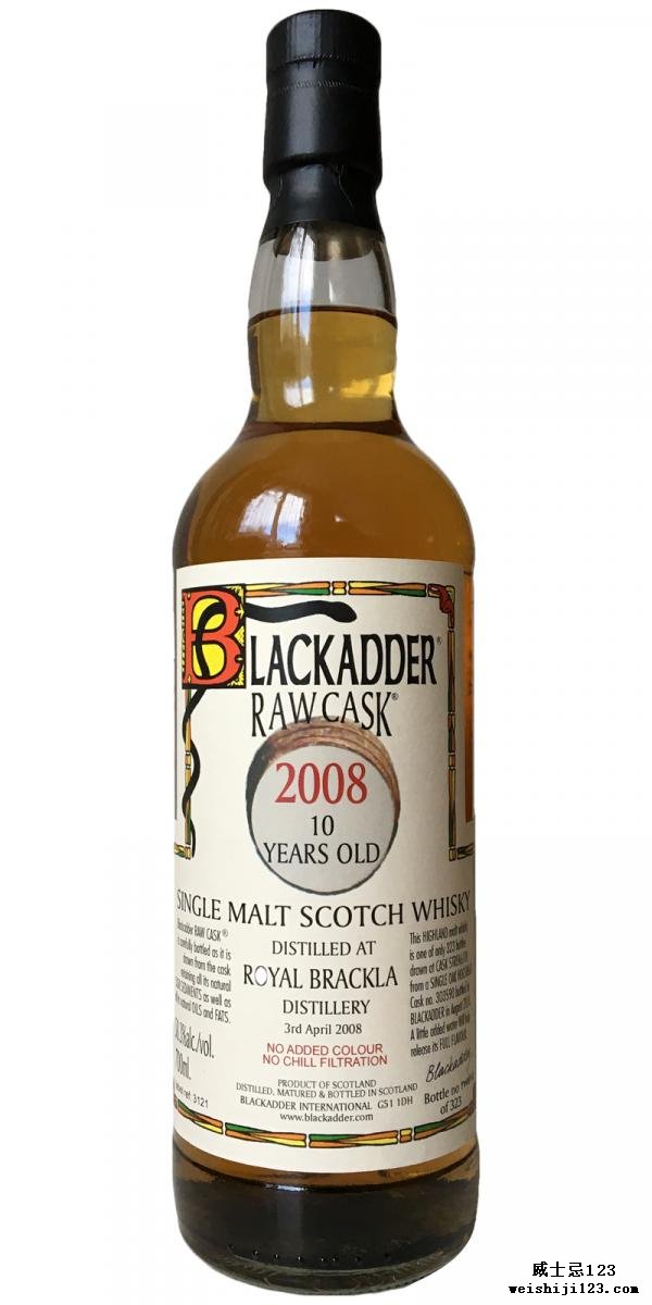 Royal Brackla 2008 BA