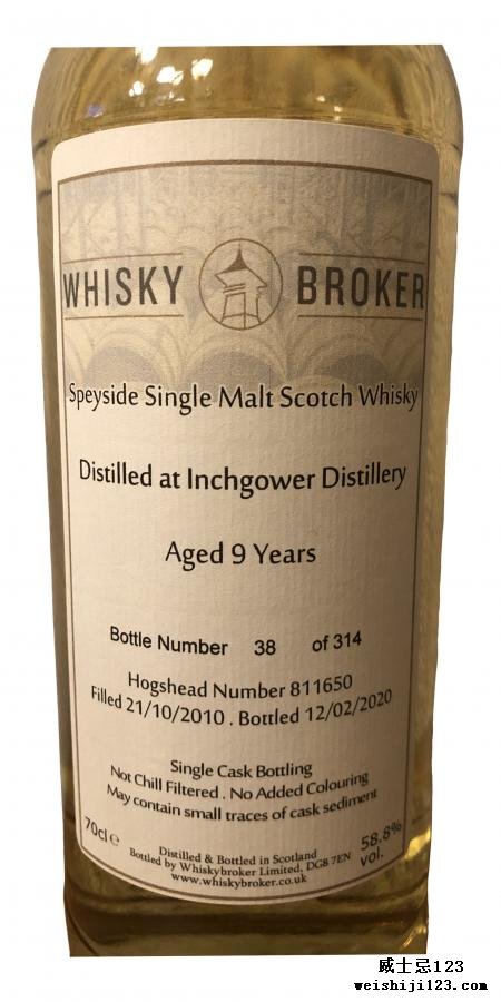 Inchgower 09-year-old WhB