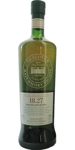 Inchgower 1985 SMWS 18.27