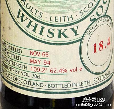 Inchgower 1966 SMWS 18.4