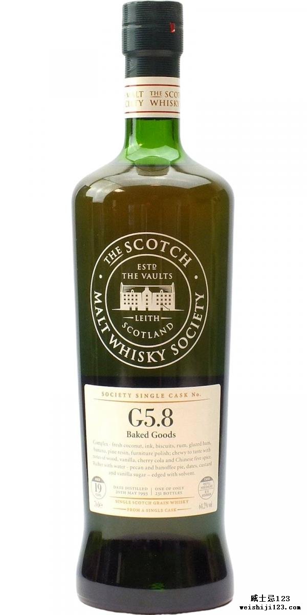 Invergordon 1993 SMWS G5.8