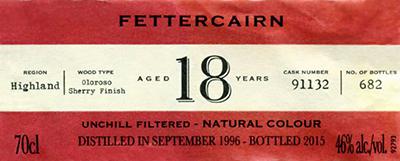 Fettercairn 1996 IM