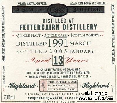 Fettercairn 1991 DL