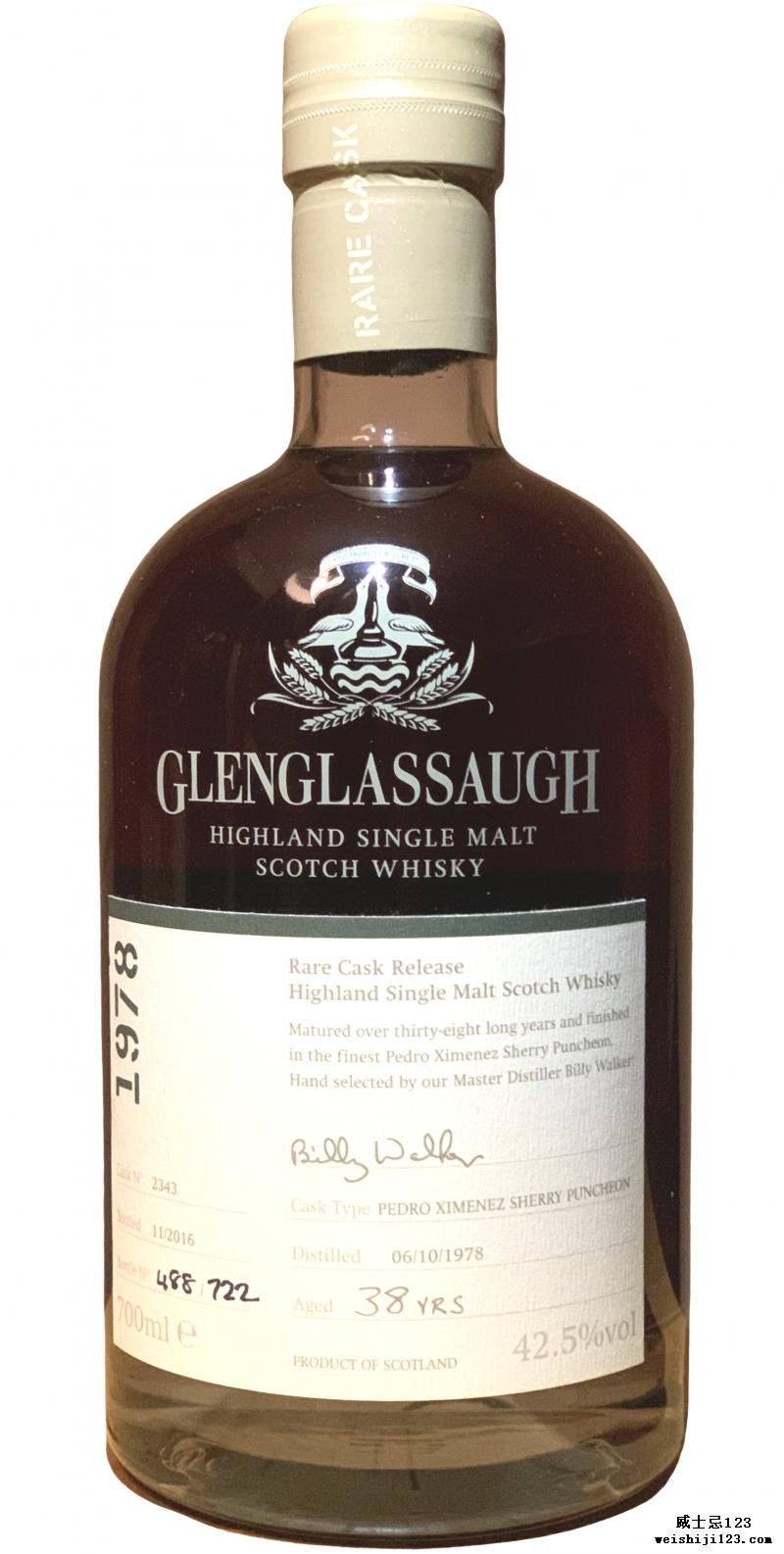 Glenglassaugh 1978