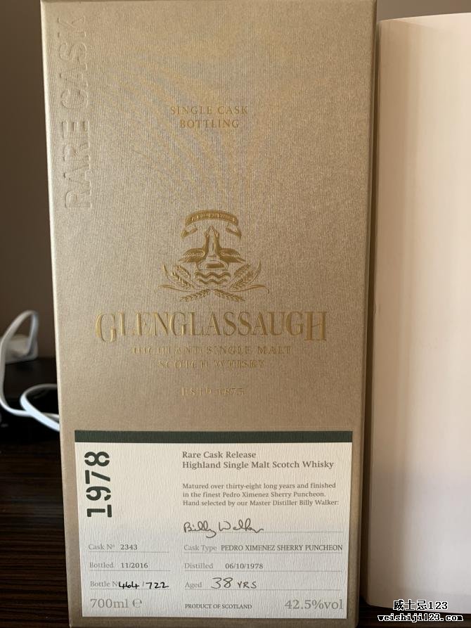 Glenglassaugh 1978