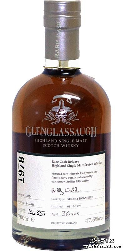 Glenglassaugh 1978