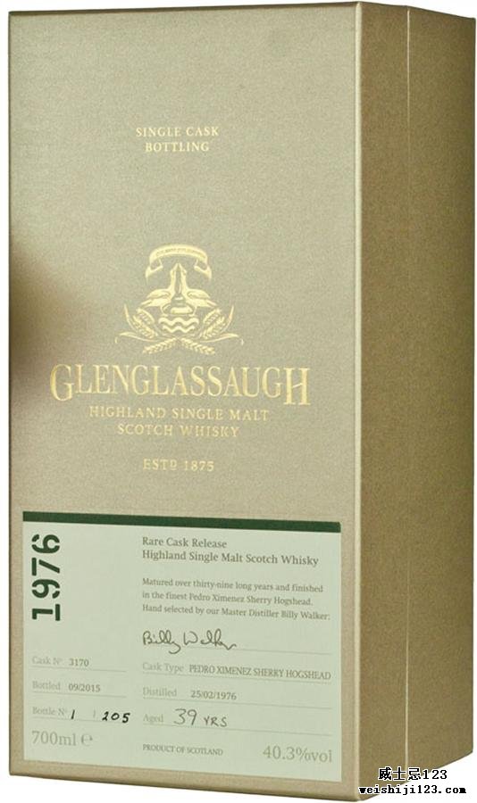 Glenglassaugh 1976