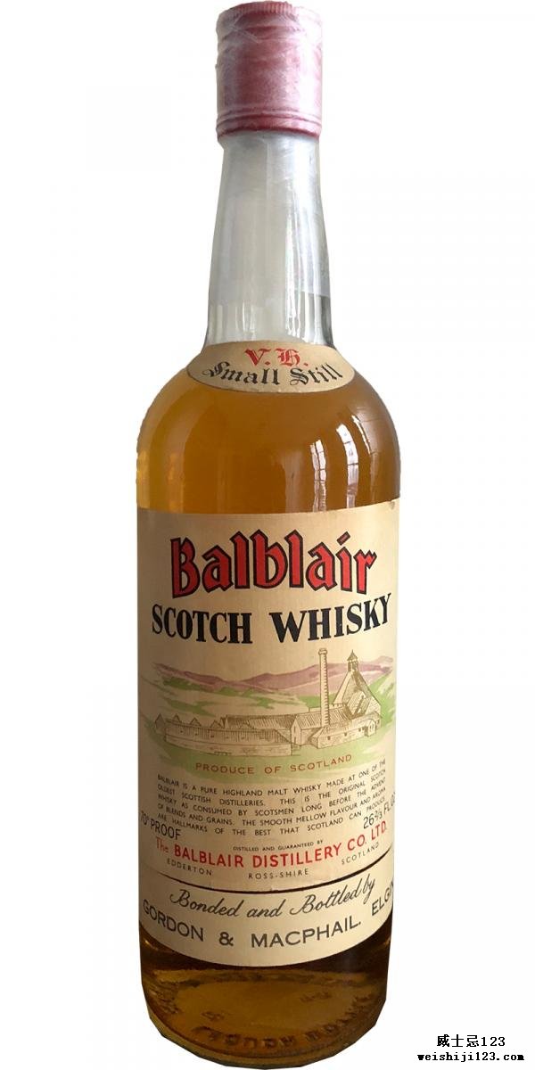 Balblair Scotch Whisky GM