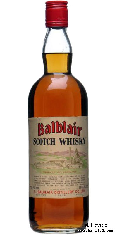 Balblair Scotch Whisky