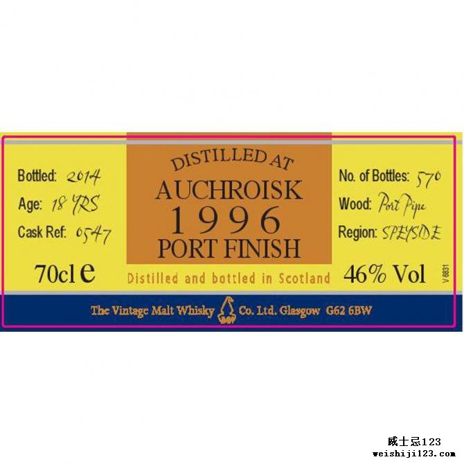 Auchroisk 1996 VM