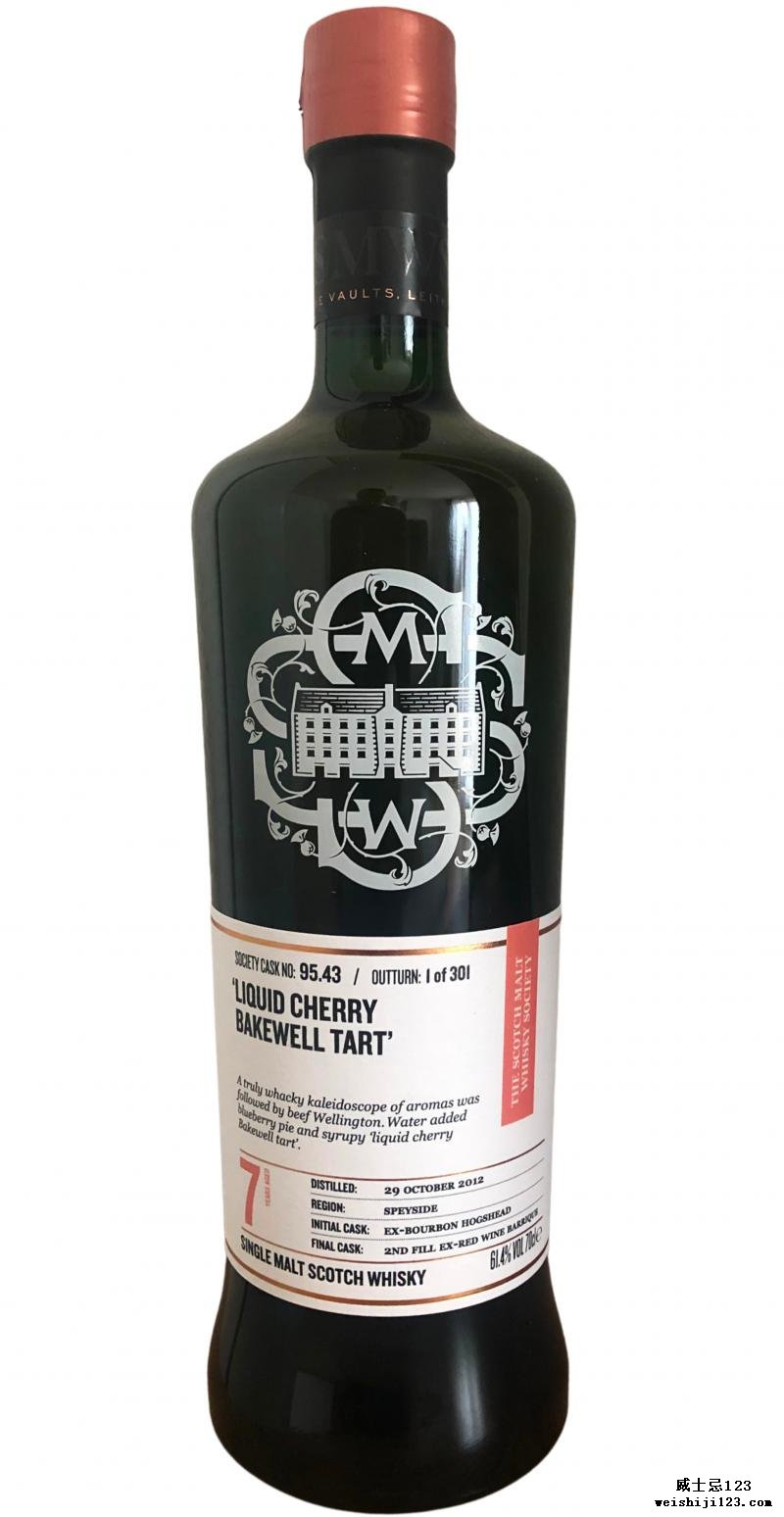 Auchroisk 2012 SMWS 95.43