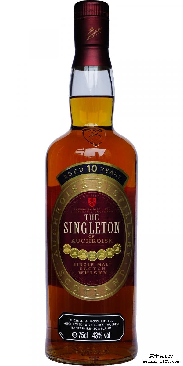 The Singleton of Auchroisk 10-year-old