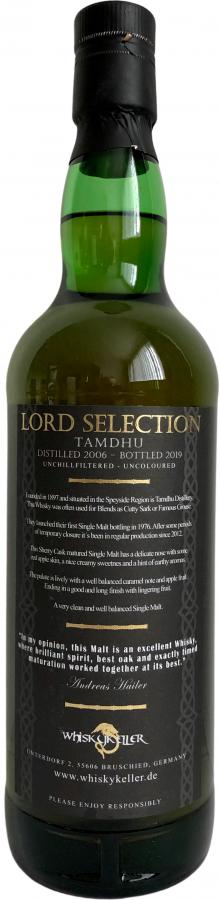 Tamdhu 2006 Whk