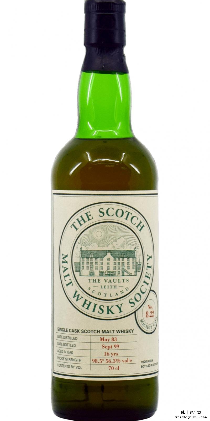 Tamdhu 1983 SMWS 8.22