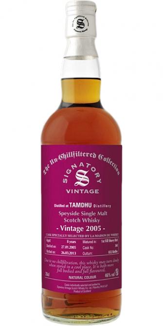 Tamdhu 2005 SV