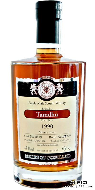 Tamdhu 1990 MoS