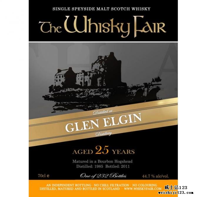 Glen Elgin 1985 WF