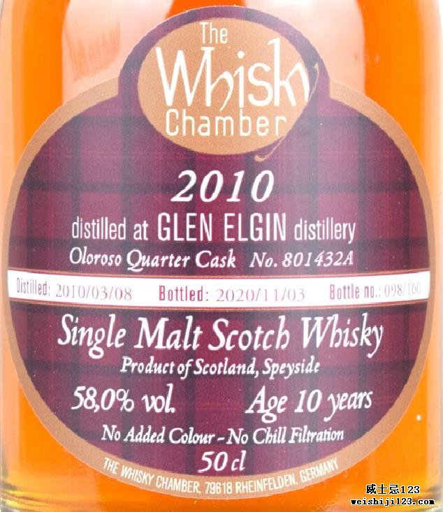 Glen Elgin 2010 WCh