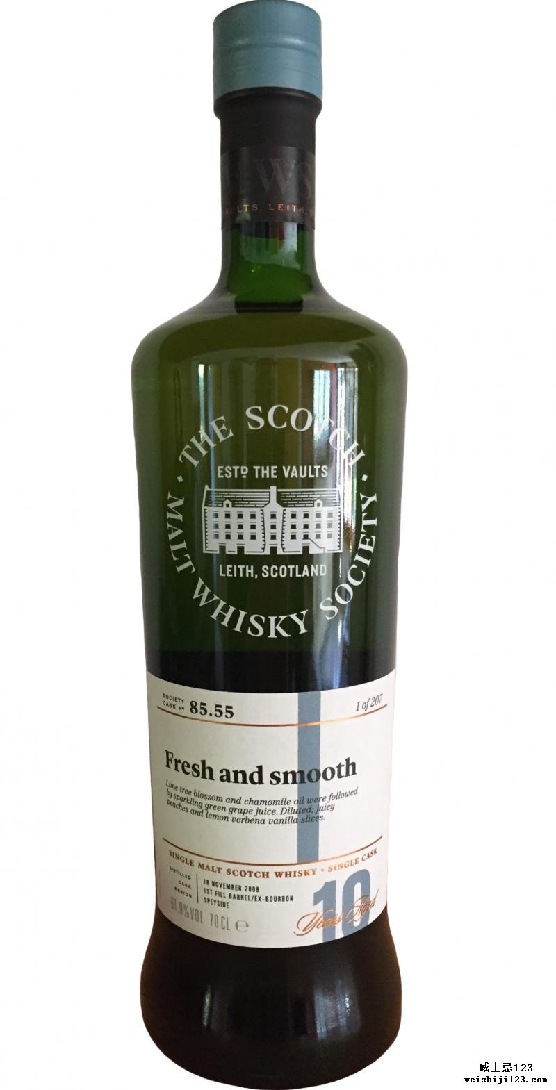 Glen Elgin 2008 SMWS 85.55