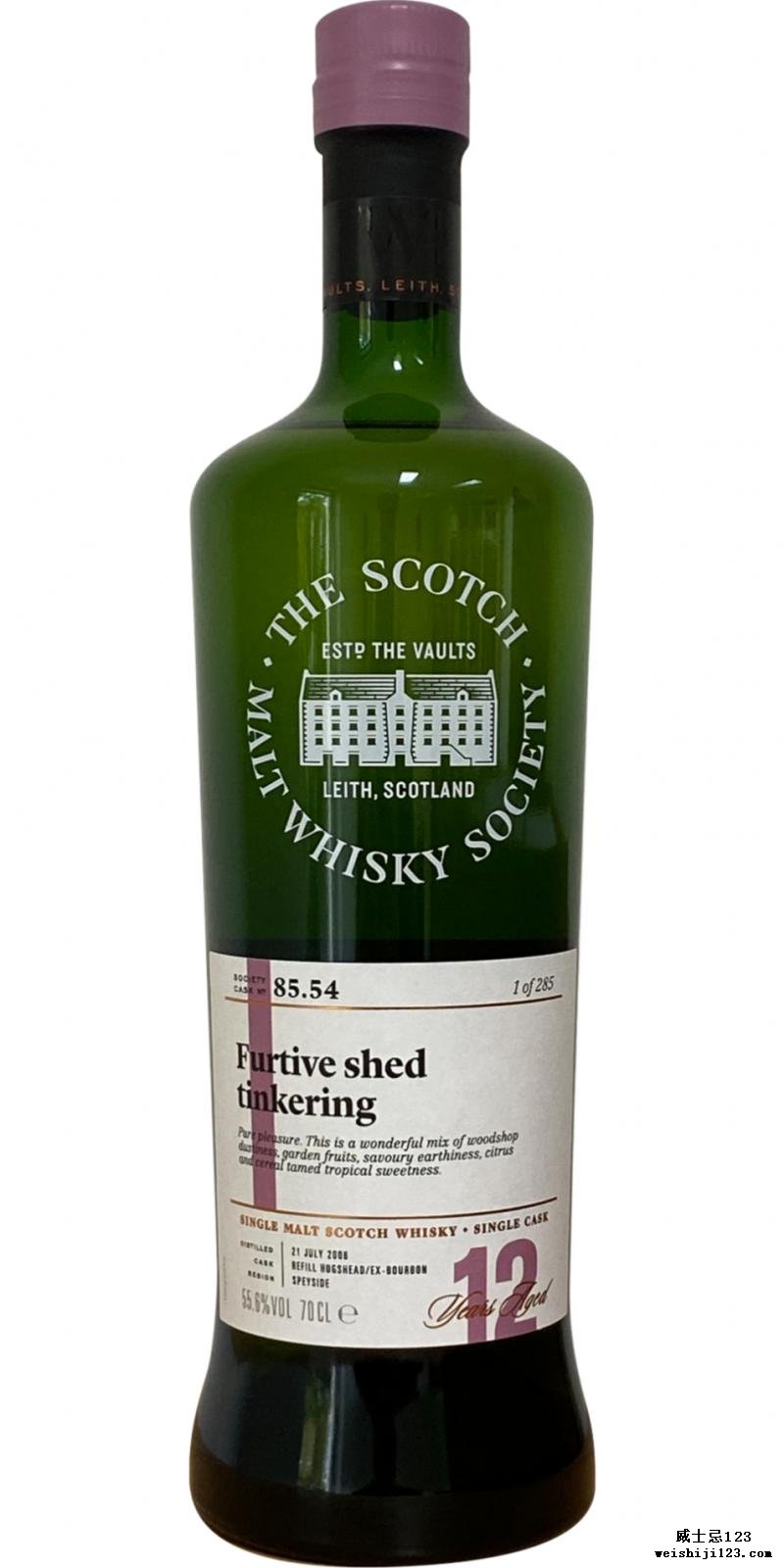 Glen Elgin 2006 SMWS 85.54