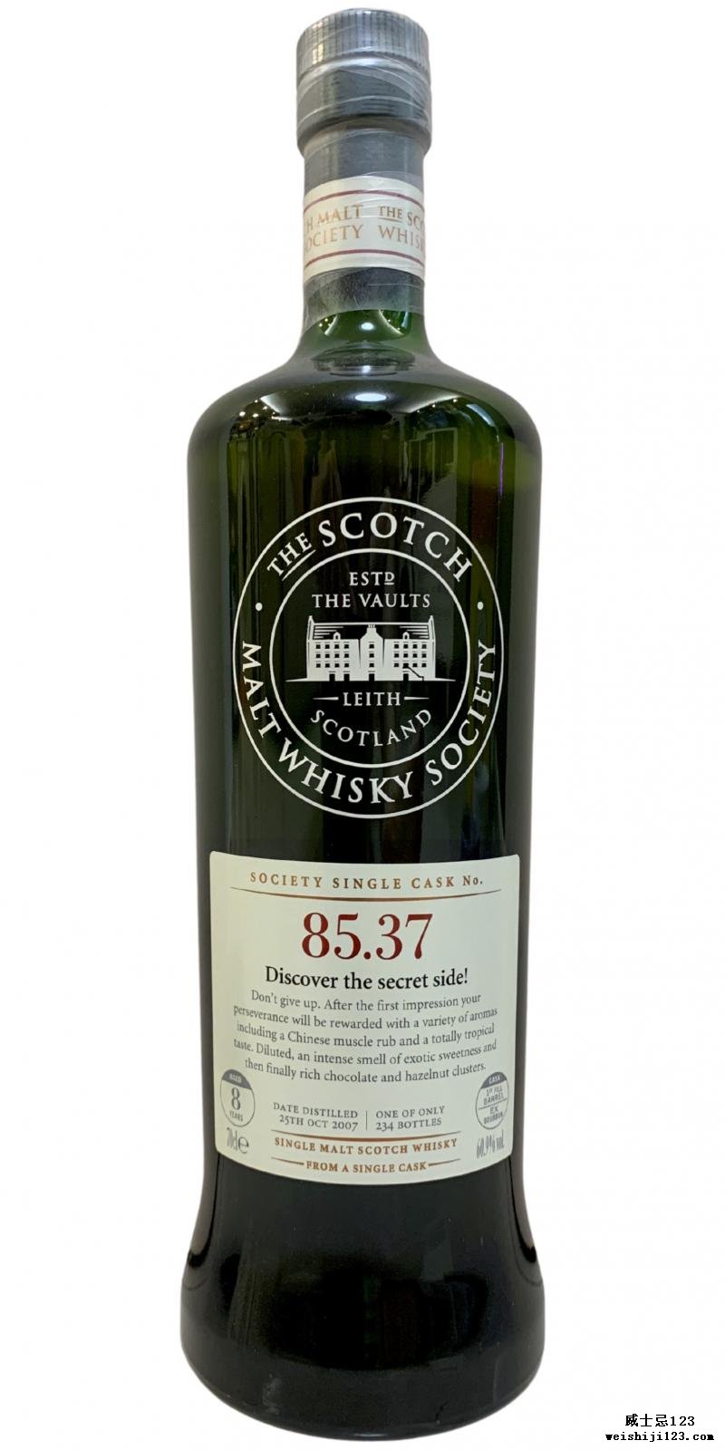 Glen Elgin 2007 SMWS 85.37