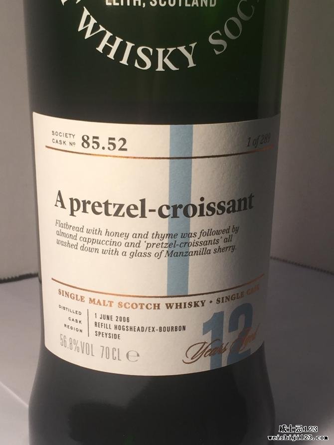 Glen Elgin 2006 SMWS 85.52