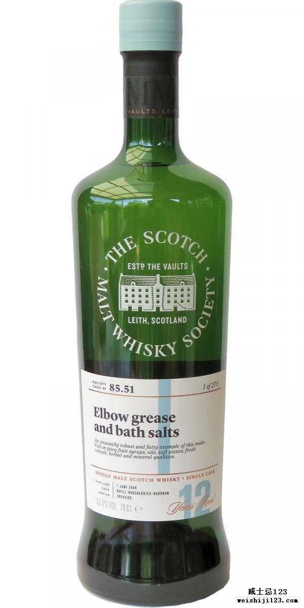 Glen Elgin 2006 SMWS 85.51