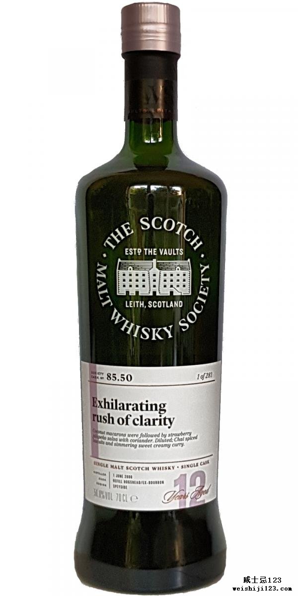 Glen Elgin 2006 SMWS 85.50