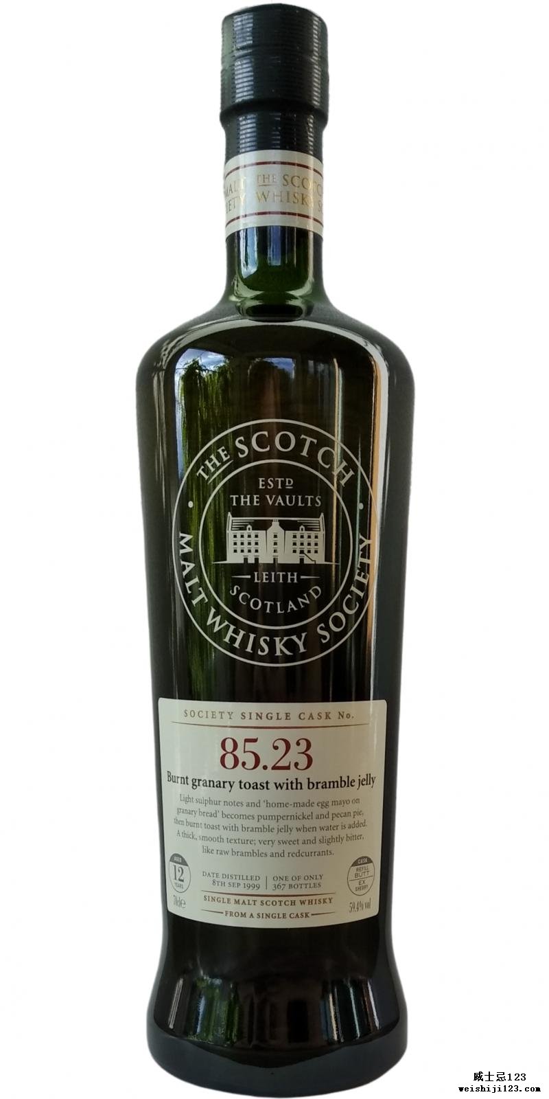 Glen Elgin 1999 SMWS 85.23