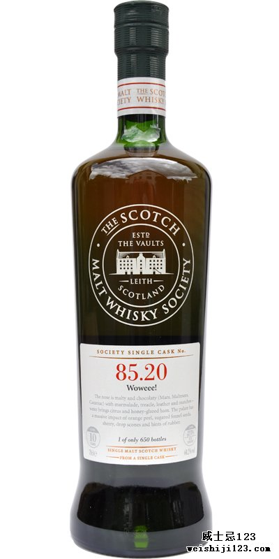 Glen Elgin 1999 SMWS 85.20