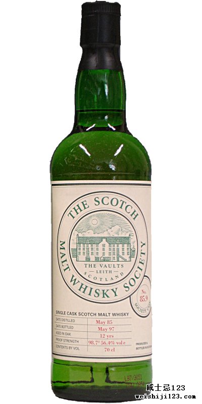 Glen Elgin 1985 SMWS 85.9