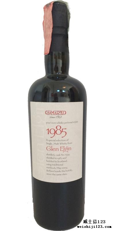 Glen Elgin 1985 Sa