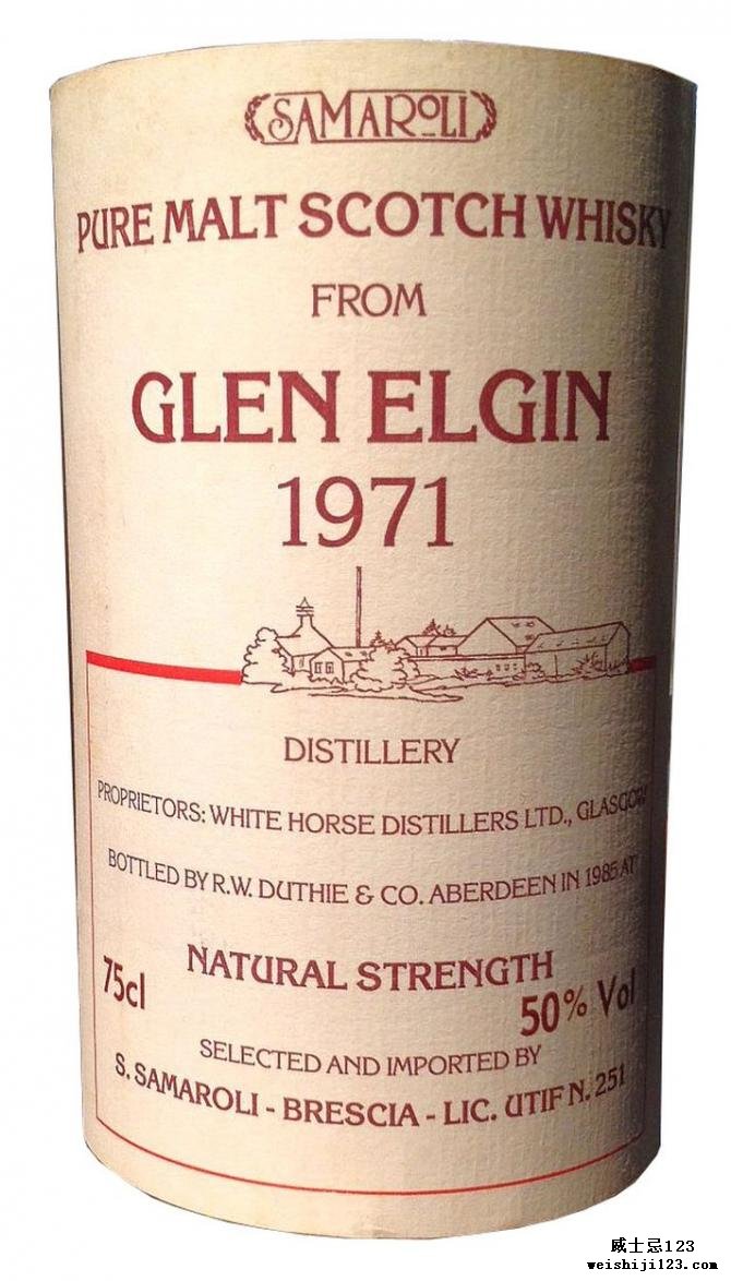 Glen Elgin 1971 Sa