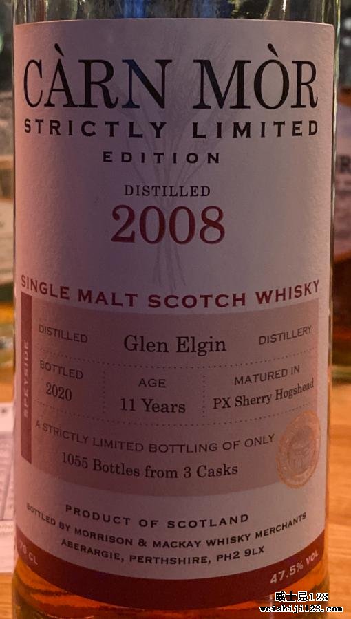 Glen Elgin 2008 MMcK