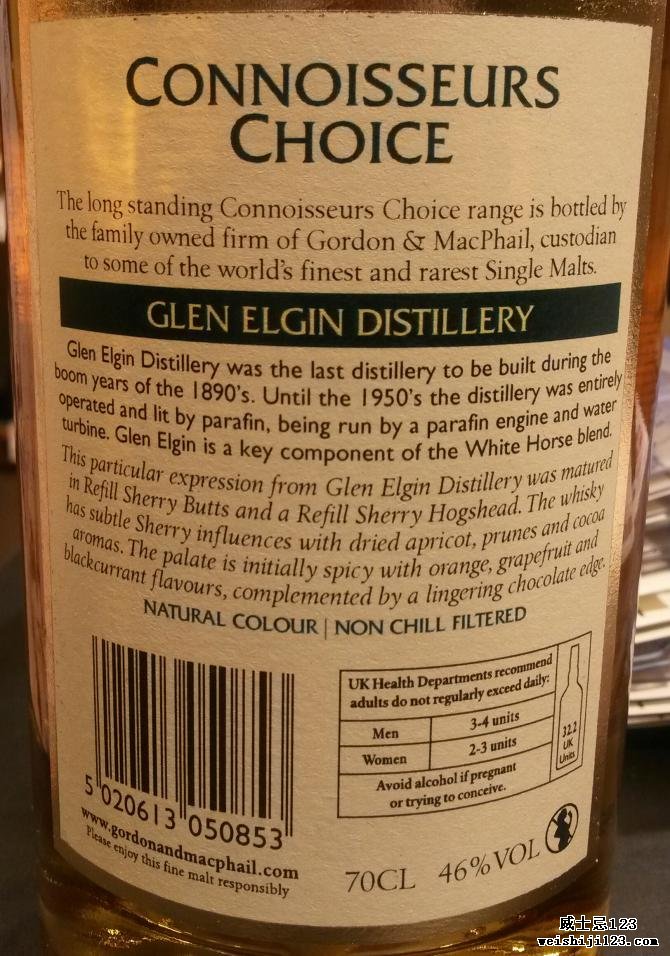 Glen Elgin 1998 GM