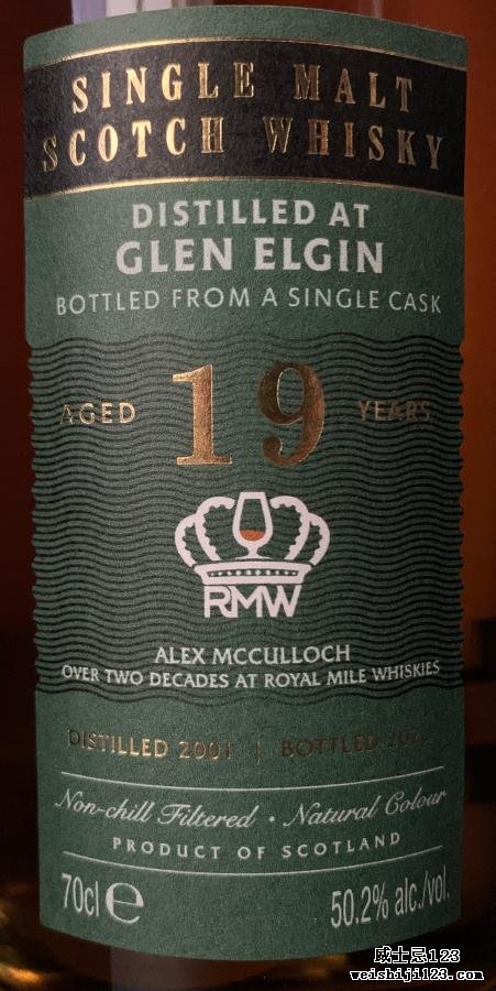 Glen Elgin 2001 GlMo