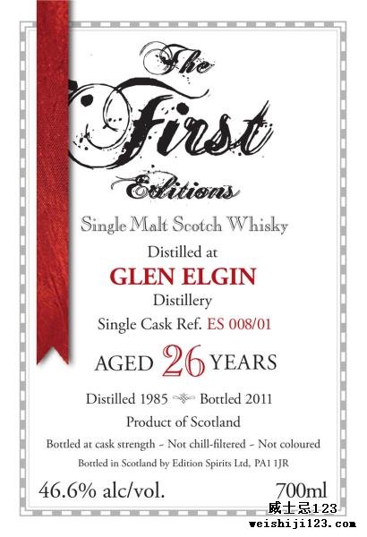 Glen Elgin 1985 ED