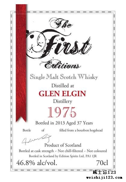 Glen Elgin 1975 ED