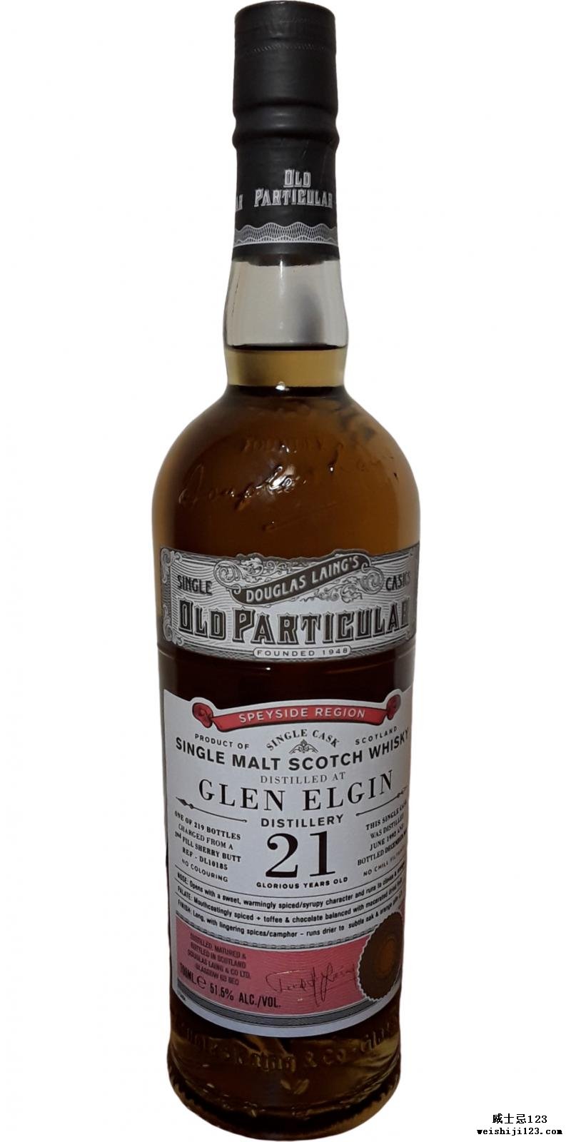 Glen Elgin 1992 DL