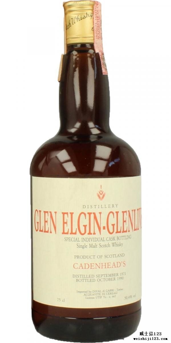 Glen Elgin 1971 CA