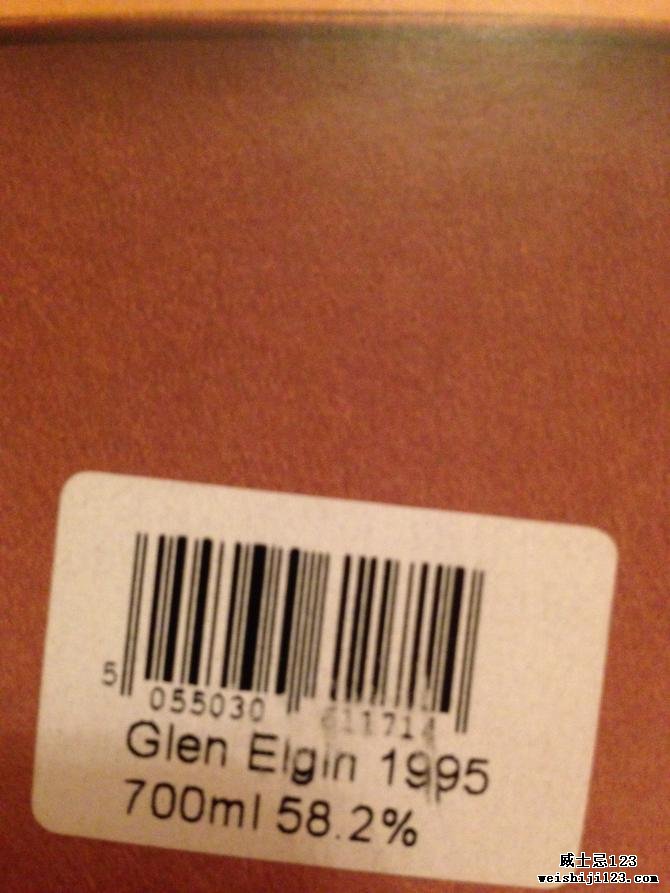 Glen Elgin 1995 BA