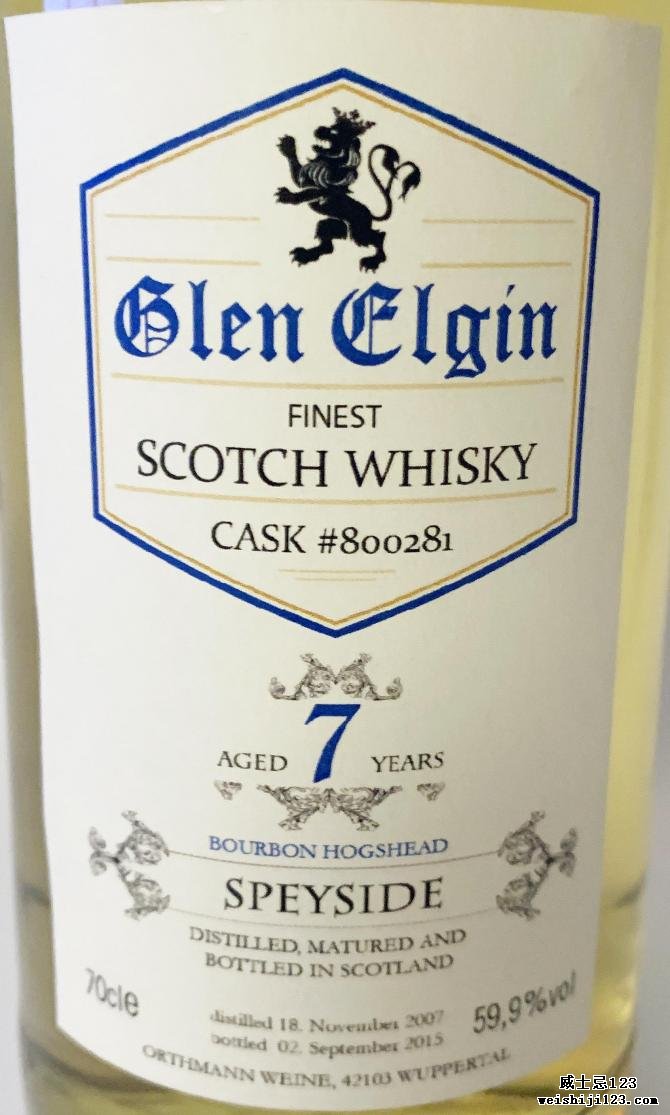 Glen Elgin 2007