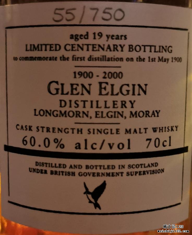 Glen Elgin 19-year-old