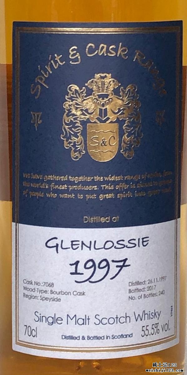 Glenlossie 1997 Wx