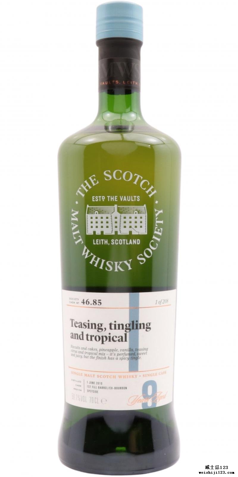 Glenlossie 2010 SMWS 46.85